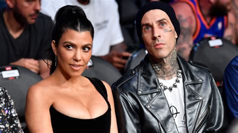 kourtney kardashian leaked|Travis Barker Hits Back at Leaked Public Photo of 10